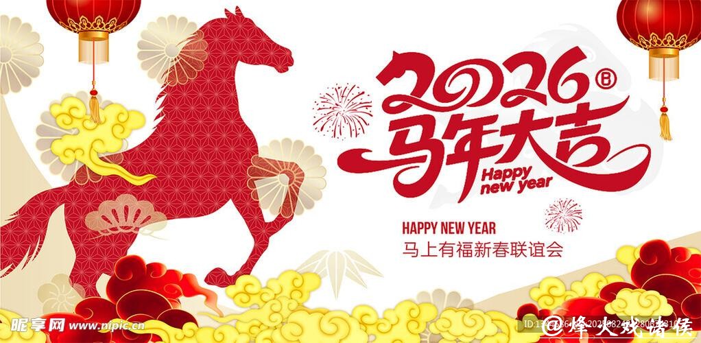 【海报集锦】马年祝福的N种创意表达方式，总有一款你喜欢